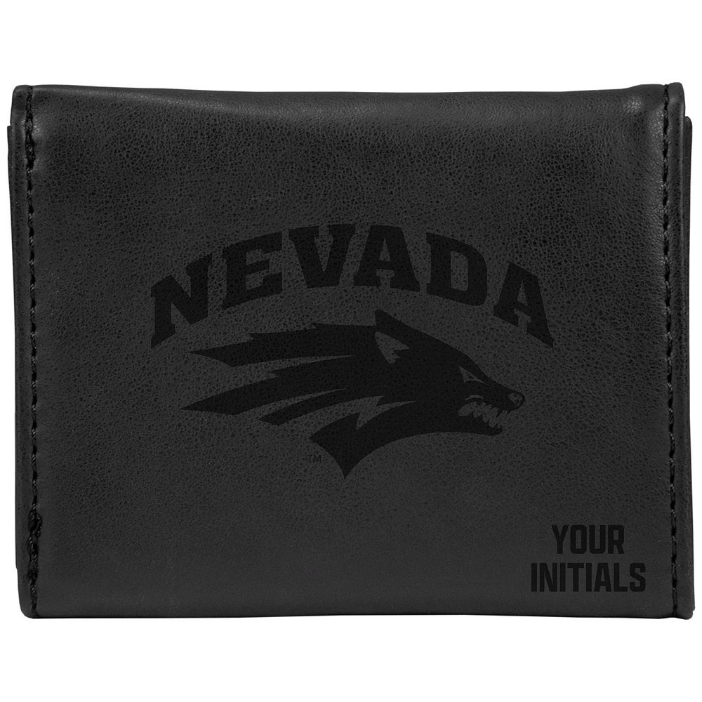 Nevada Wolf Pack Personalized Trifold Wallet