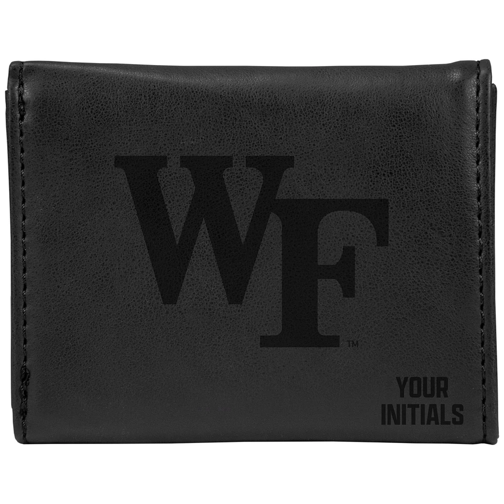 Wake Forest Demon Deacons Personalized Trifold Wallet