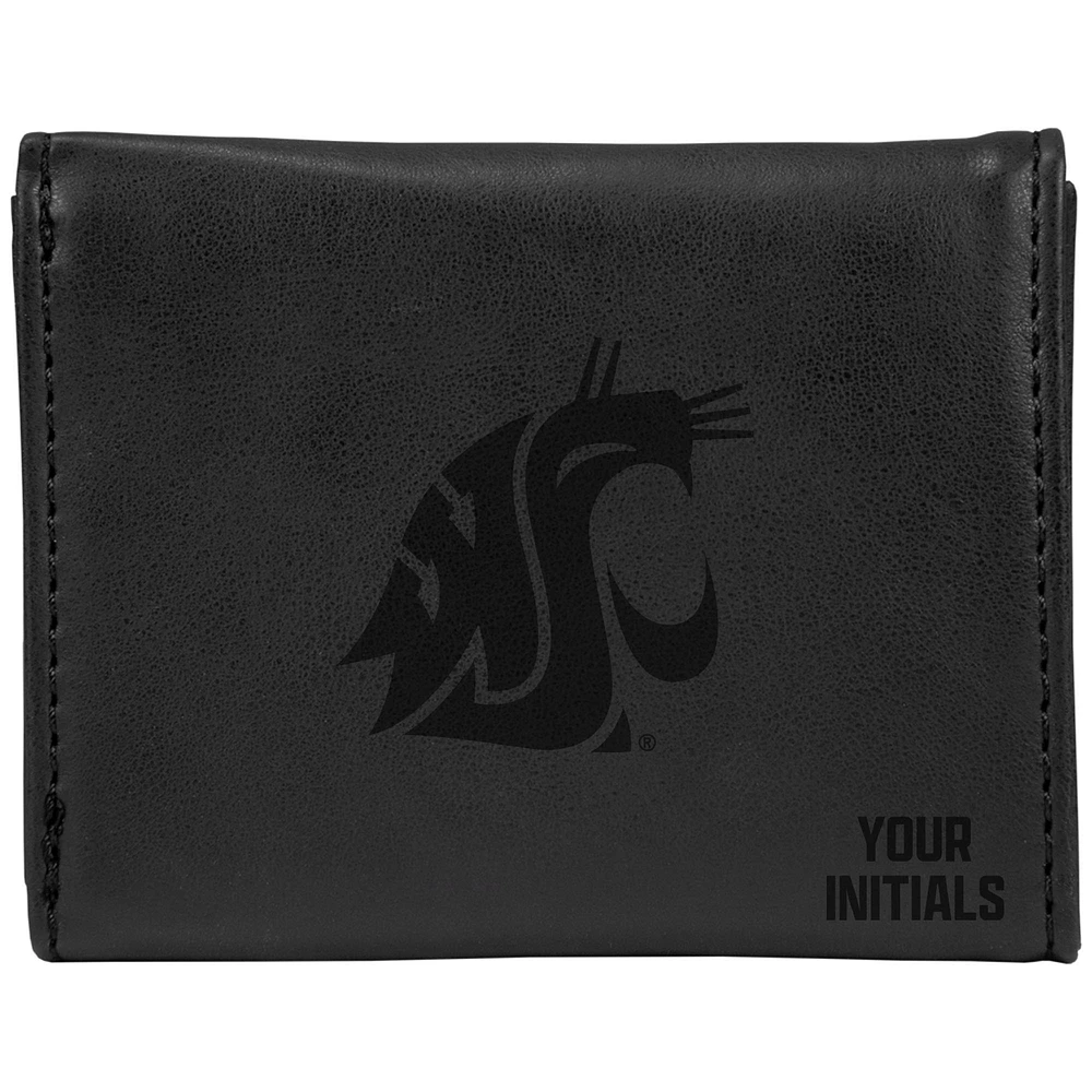 Washington State Cougars Personalized Trifold Wallet