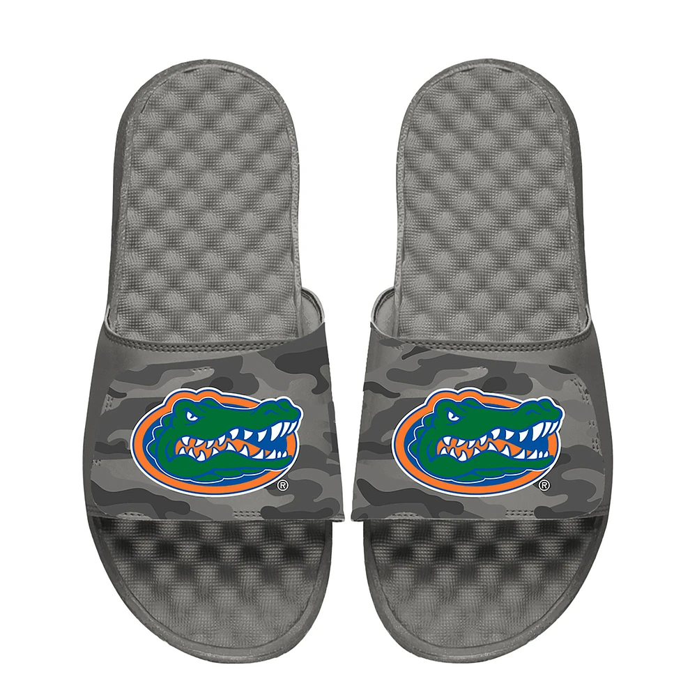 Men's ISlide Gray Florida Gators Camo Slide Sandals