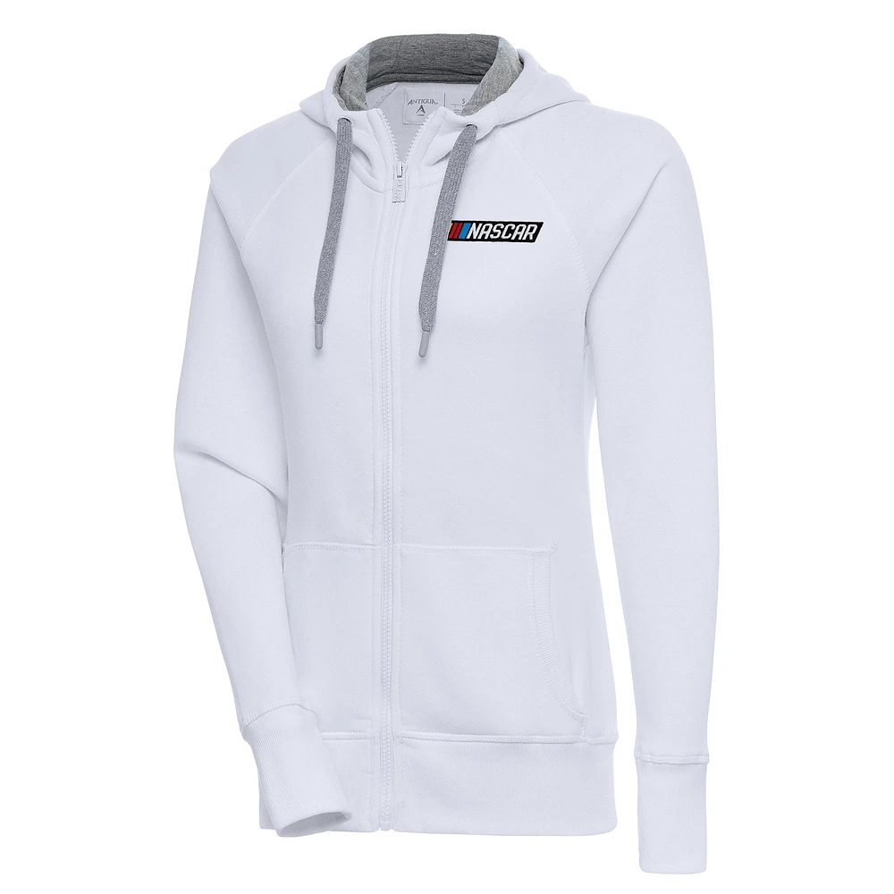 Women's Antigua NASCAR Victory Full-Zip Hoodie