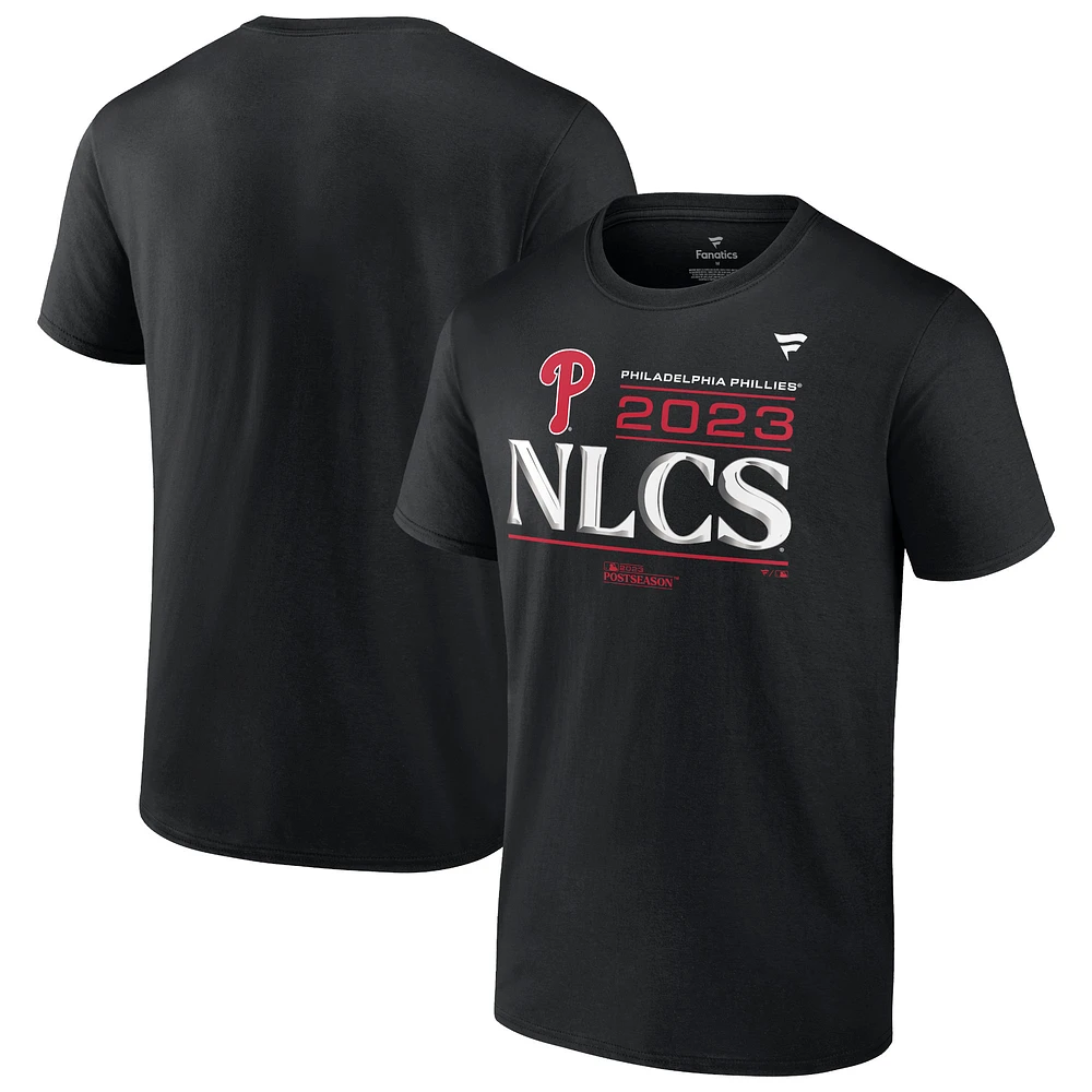 Men's Fanatics Black Philadelphia Phillies 2023 Division Series Winner Locker Room Big & Tall T-Shirt