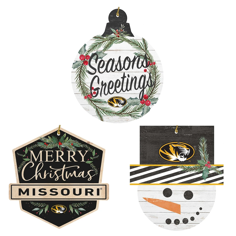 Missouri Tigers Ornament Bundle