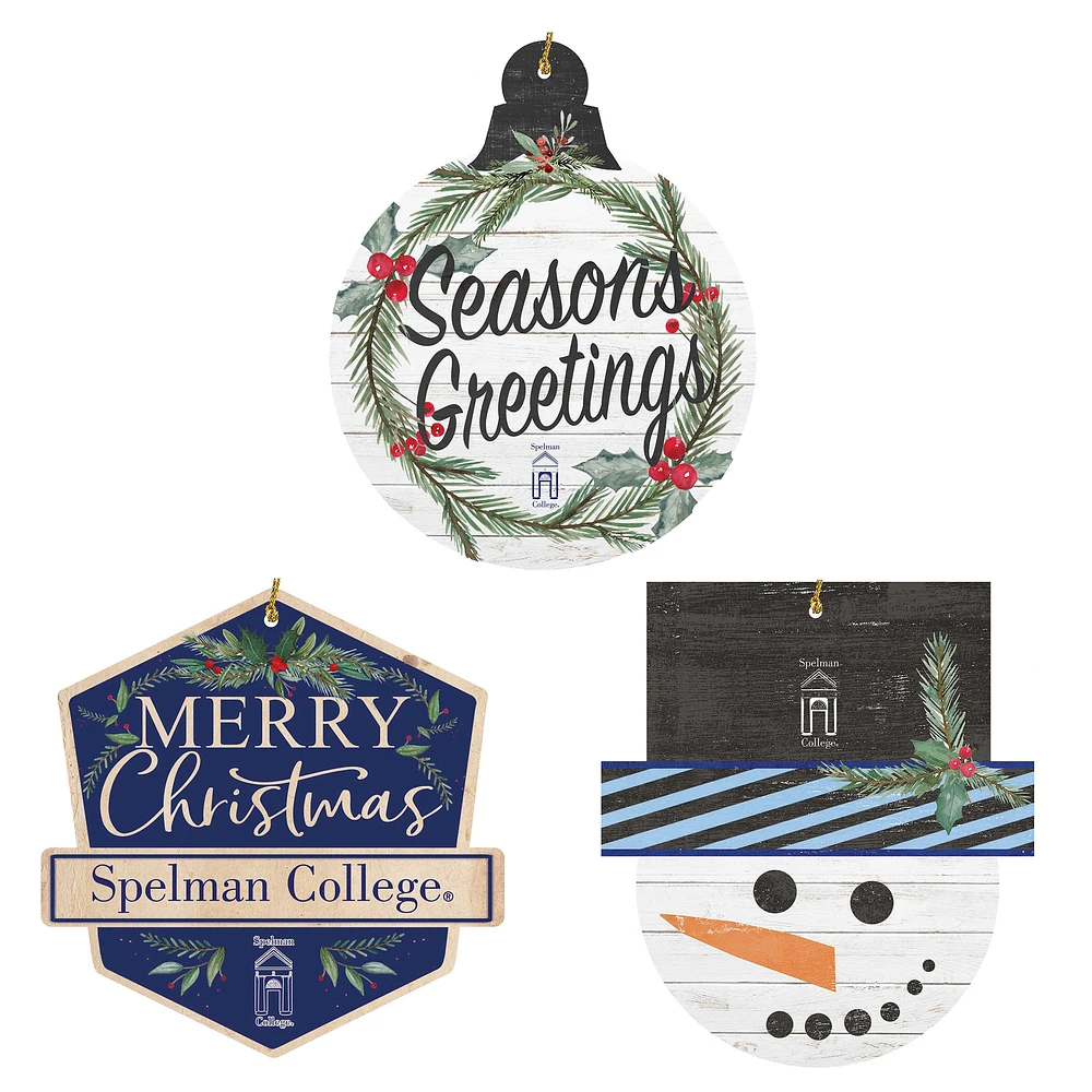 Spelman College Jaguars Ornament Bundle