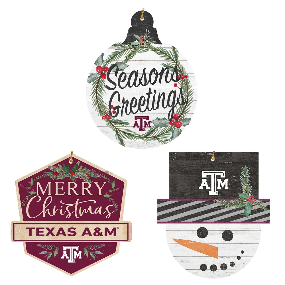 Texas A&M Aggies Ornament Bundle