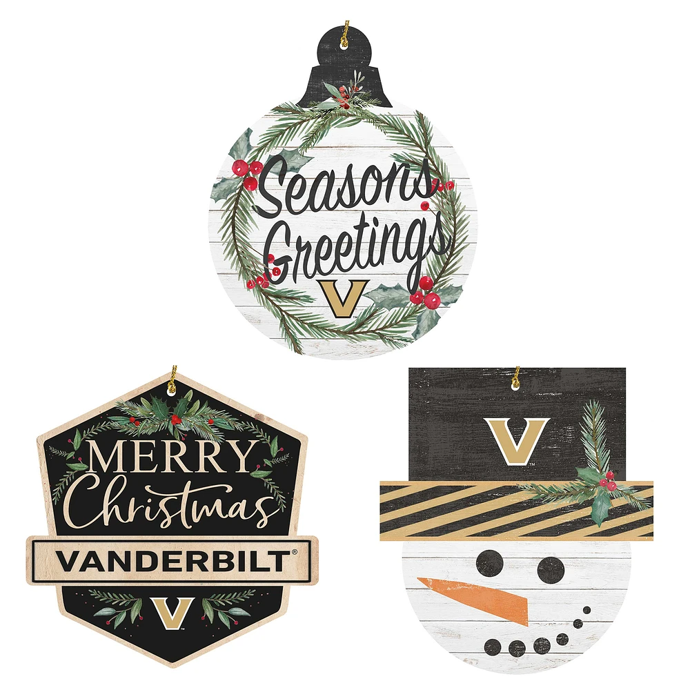 Vanderbilt Commodores Ornament Bundle