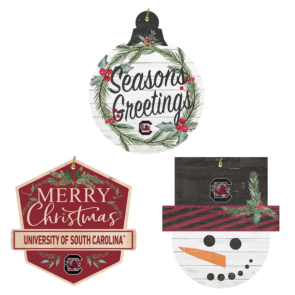 South Carolina Gamecocks Ornament Bundle