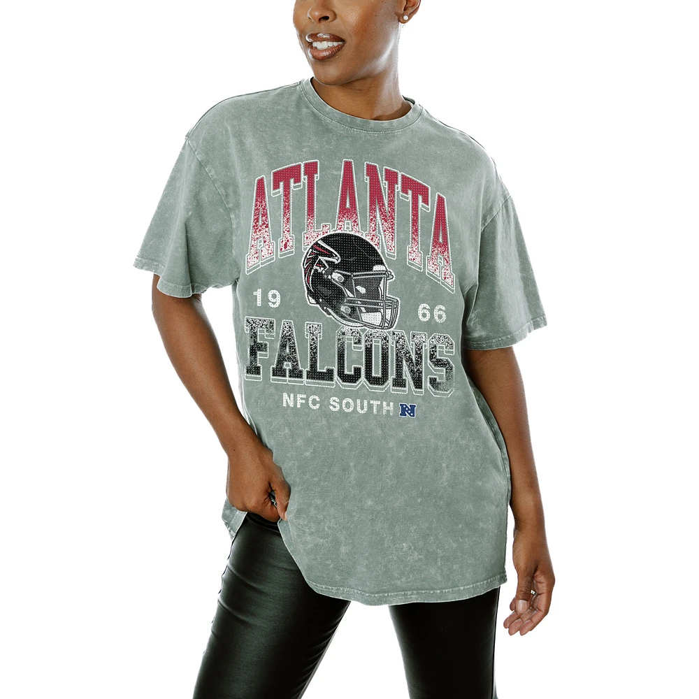 Women's Gameday Couture Gray Atlanta Falcons Nothing But The Best T-Shirt