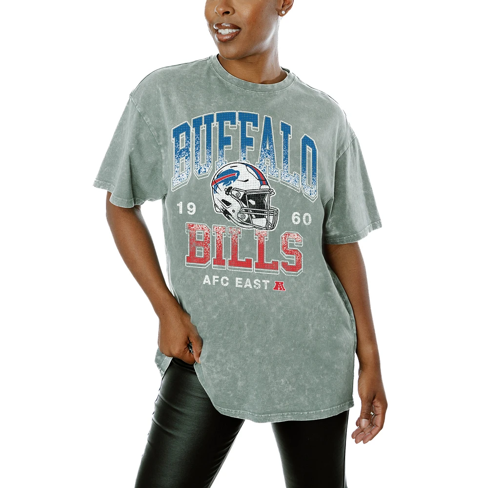 Women's Gameday Couture Gray Buffalo Bills Nothing But The Best T-Shirt