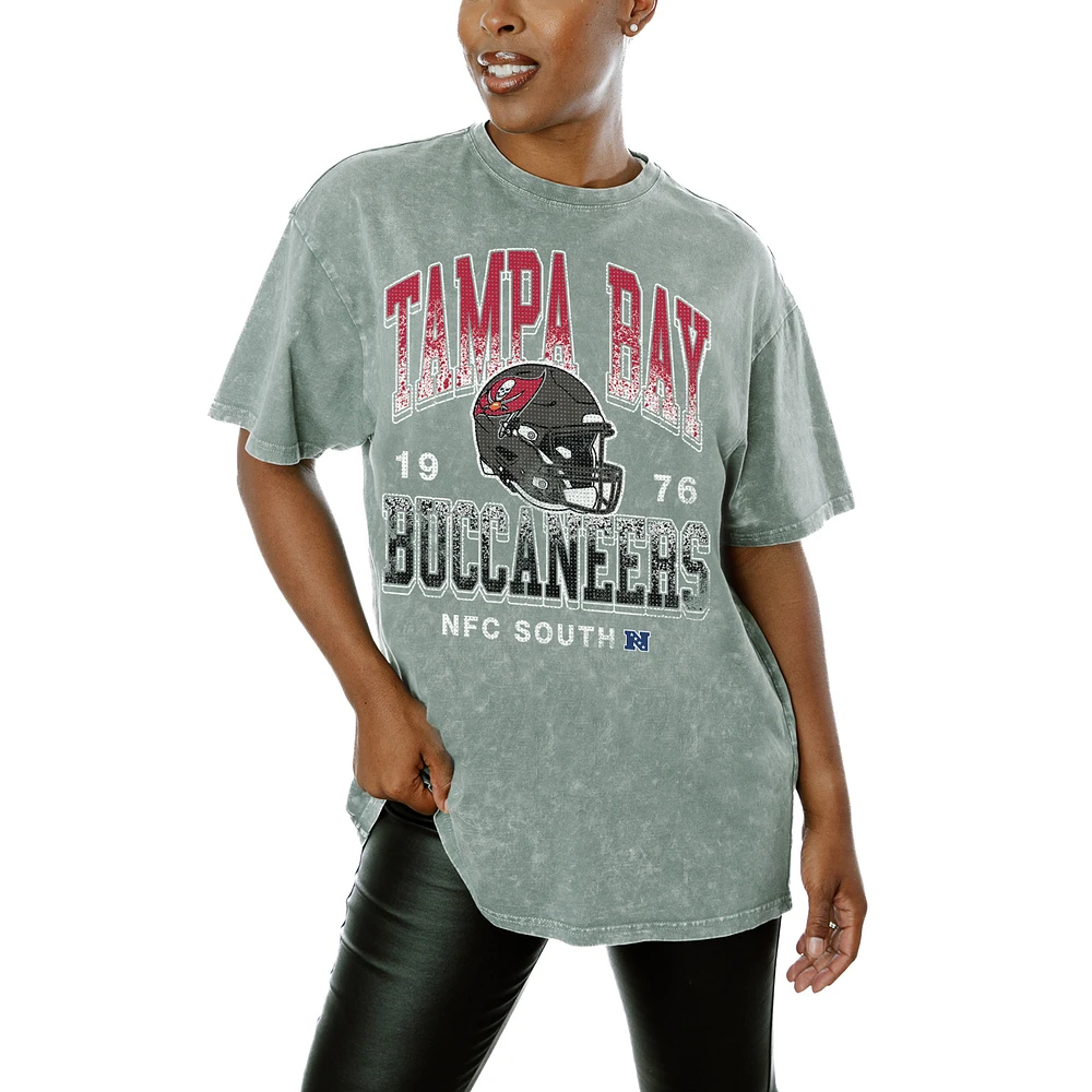 Women's Gameday Couture Gray Tampa Bay Buccaneers Nothing But The Best T-Shirt