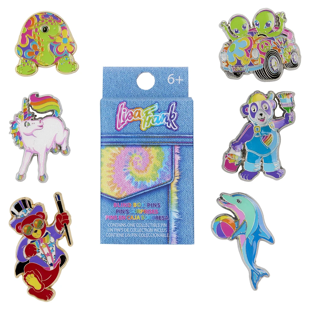 Loungefly Lisa Frank Character Mystery Pin Box