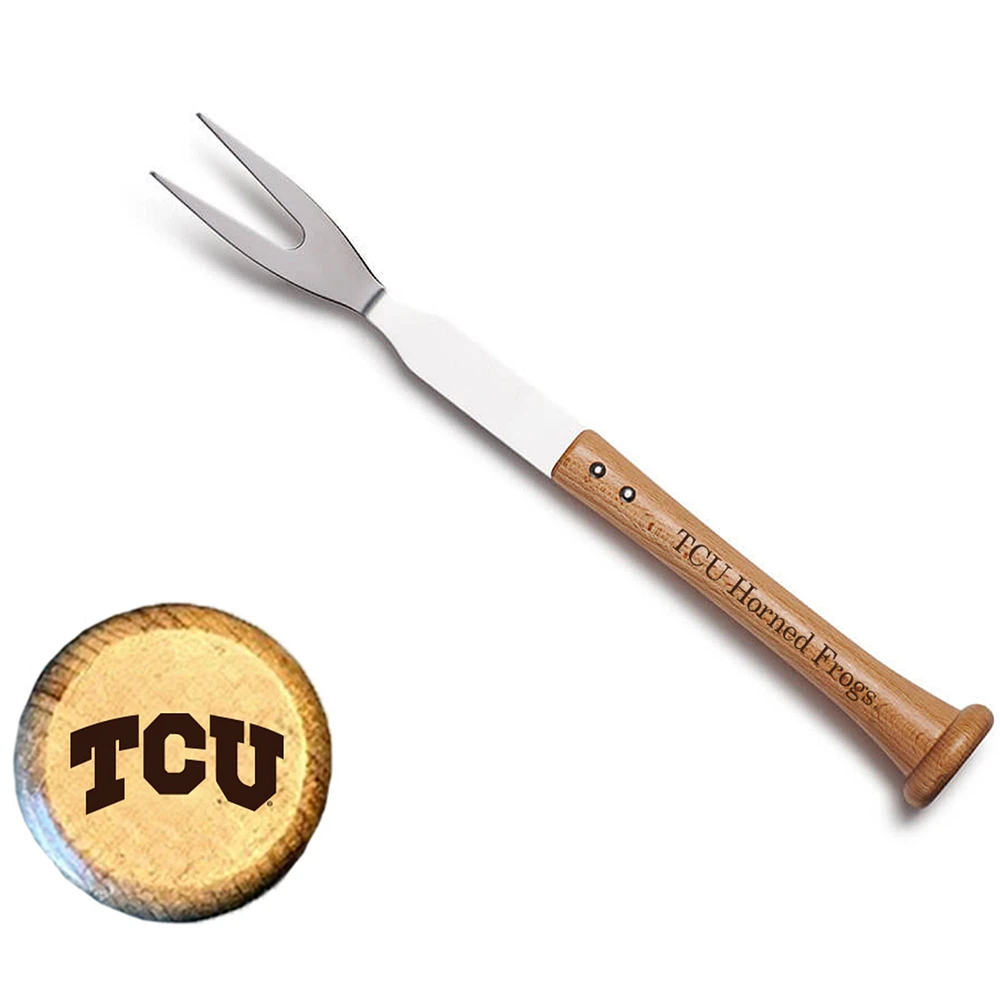 Baseball BBQ TCU Horned Frogs Forkball Fork