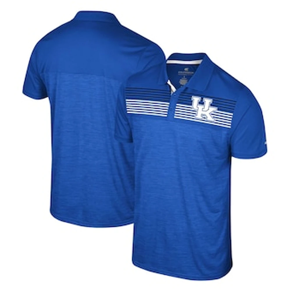 Men's Colosseum Royal Kentucky Wildcats Big & Tall Langmore Polo