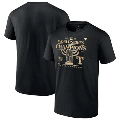 Men's Fanatics Black Texas Rangers 2023 World Series Champions Parade T-Shirt