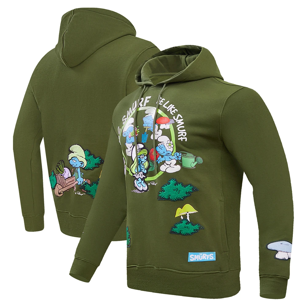 Unisex Freeze Max Green The Smurfs Be Like A Smurf Pullover Hoodie
