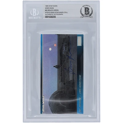 Bruce Green Autographed 1995 Topps Widevision #20 BGS Authenticated Card