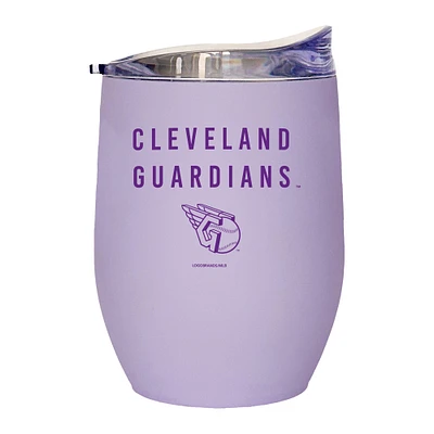 Cleveland Guardians 16oz. Lavender Soft Touch Curved Tumbler