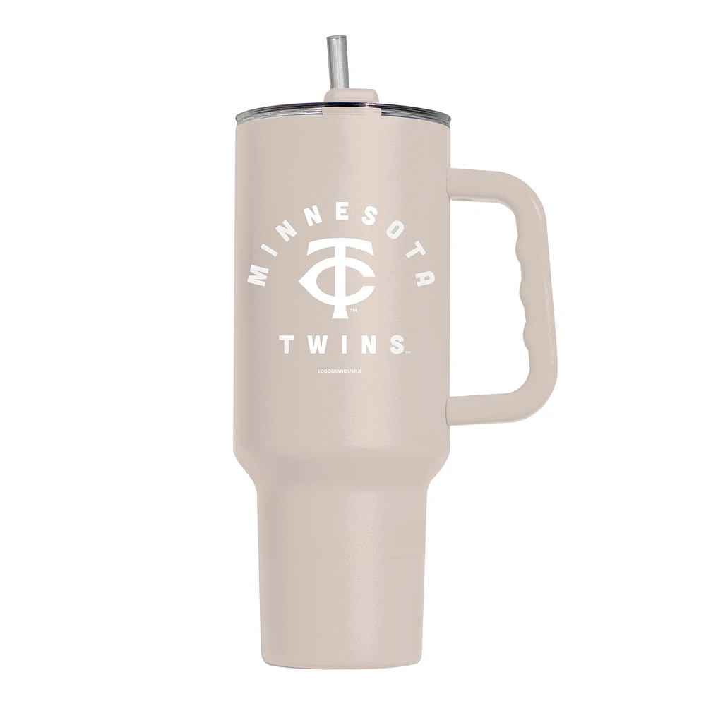 Minnesota Twins 40oz. Sand Soft Touch Tumbler
