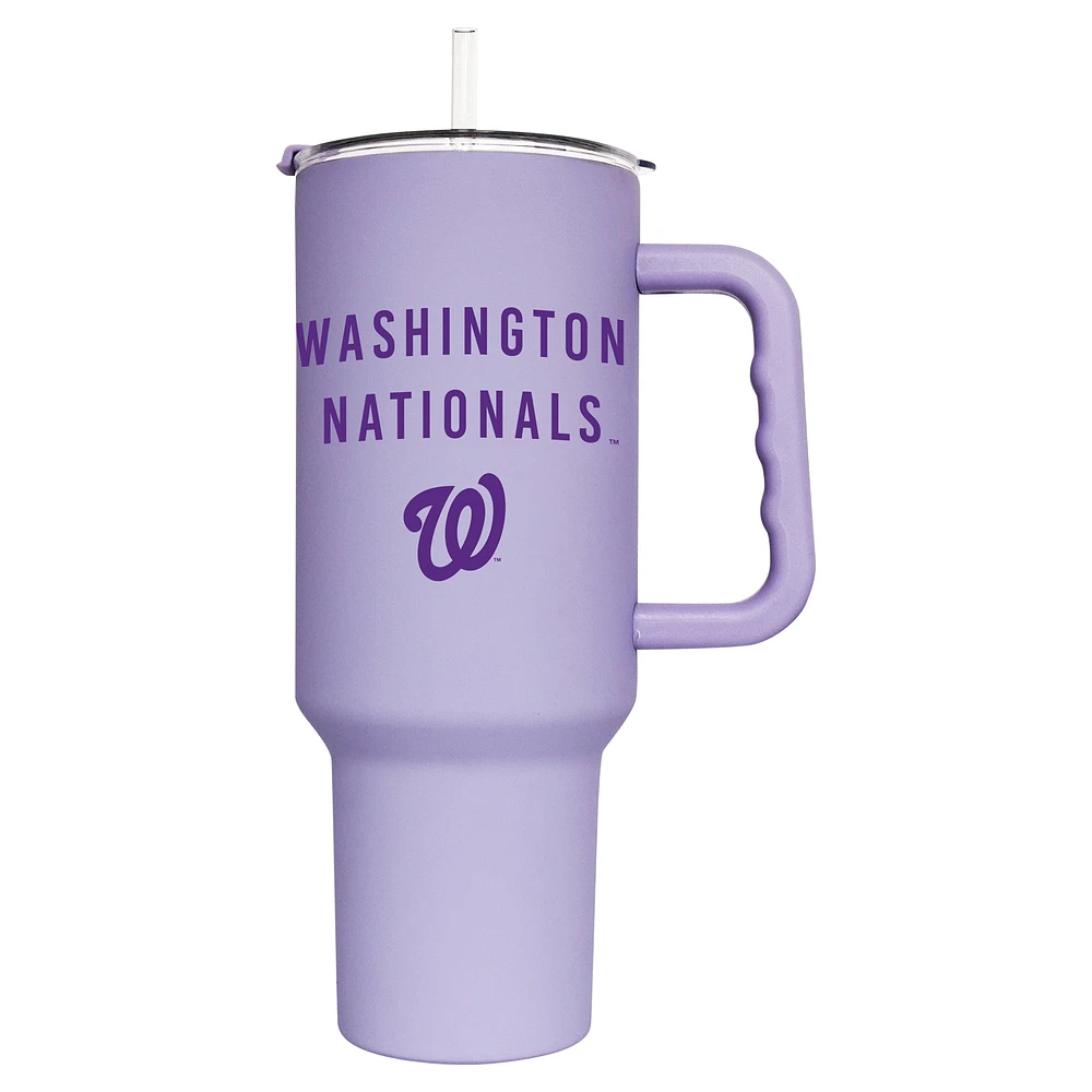 Washington Nationals 40oz. Lavender Soft Touch Tumbler