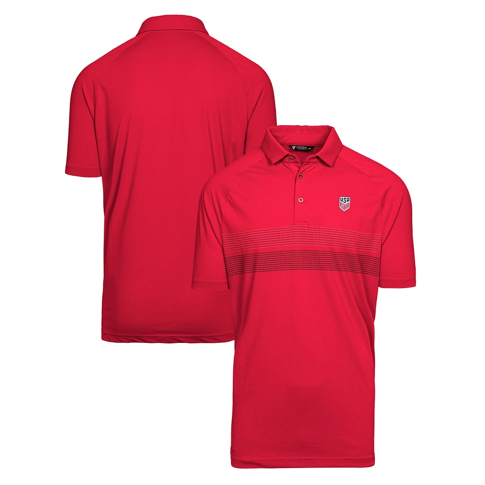 Men's Levelwear Red USMNT Mason Polo