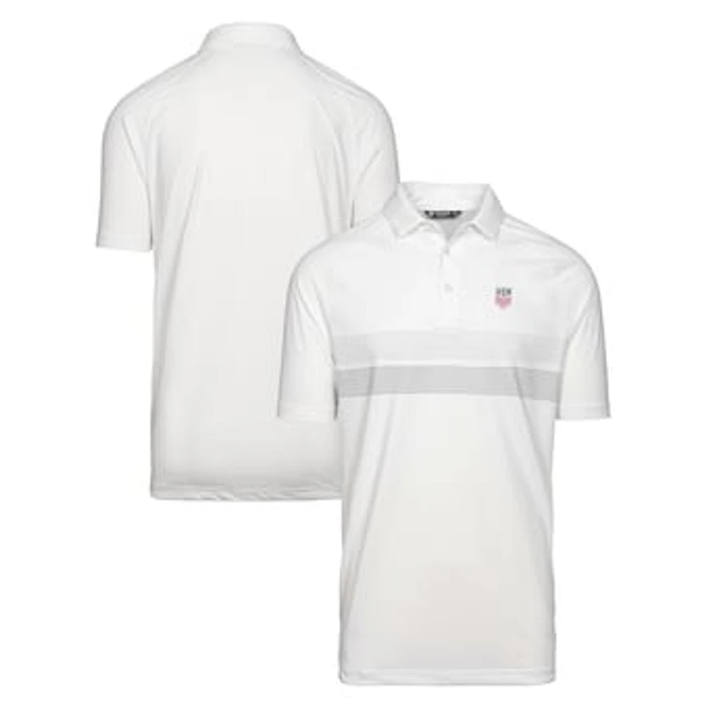 Men's Levelwear White USMNT Mason Polo