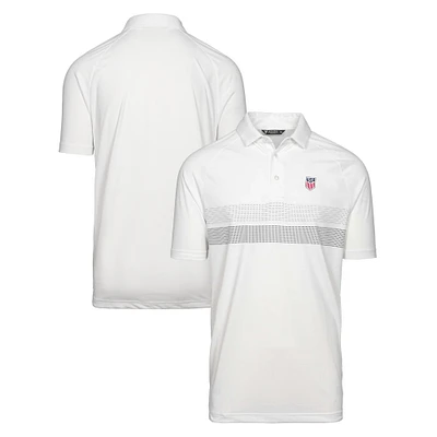 Men's Levelwear White USMNT Mason Polo