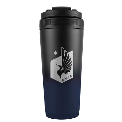 WinCraft Minnesota United FC 26oz. Ombre Stainless Steel Ice Shaker Blender Bottle