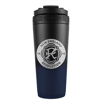 WinCraft New England Revolution 26oz. Ombre Stainless Steel Ice Shaker Blender Bottle