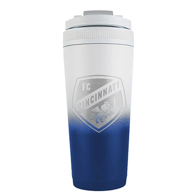 WinCraft FC Cincinnati 26oz. Ombre Stainless Steel Ice Shaker Blender Bottle