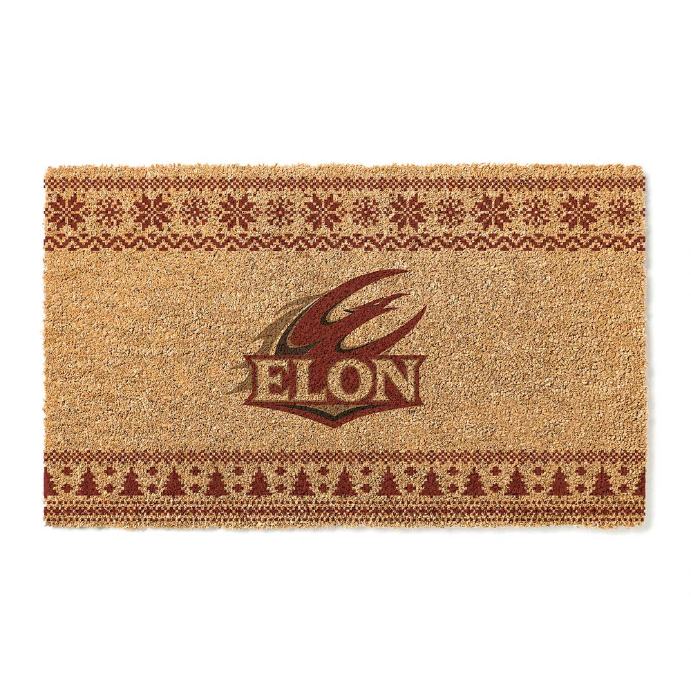 Elon Phoenix 18" x 30" Holiday Coir Doormat