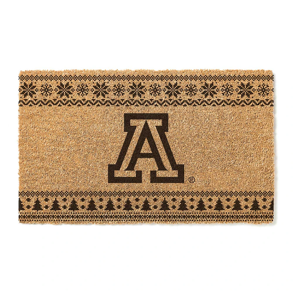 Arizona Wildcats 18" x 30" Holiday Coir Doormat