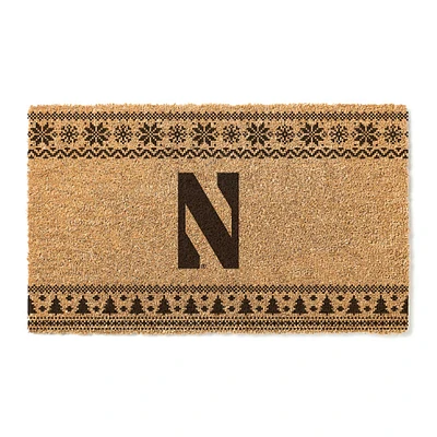 Northwestern Wildcats 18" x 30" Holiday Coir Doormat