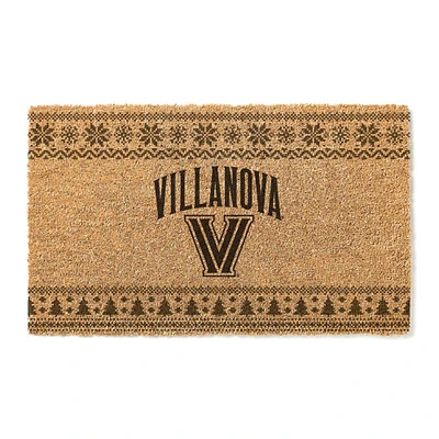 Villanova Wildcats 18" x 30" Holiday Coir Doormat