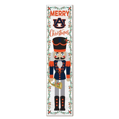 Auburn Tigers 11" x 46" Nutcracker Holiday Leaner Sign