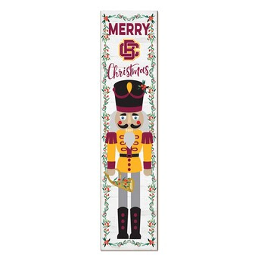 Bethune-Cookman Wildcats 11" x 46" Nutcracker Holiday Leaner Sign