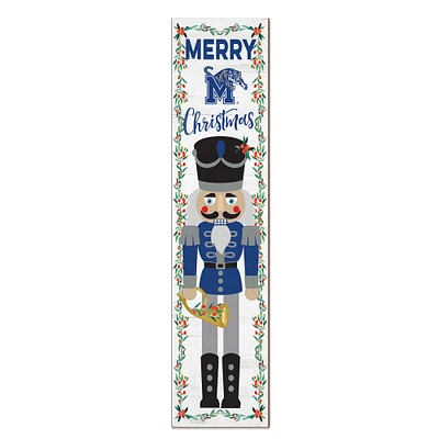 Memphis Tigers 11" x 46" Nutcracker Holiday Leaner Sign