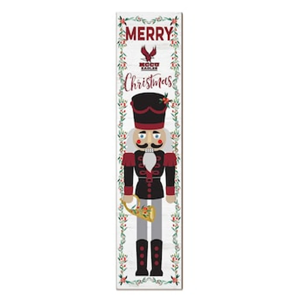 North Carolina Central Eagles 11" x 46" Nutcracker Holiday Leaner Sign