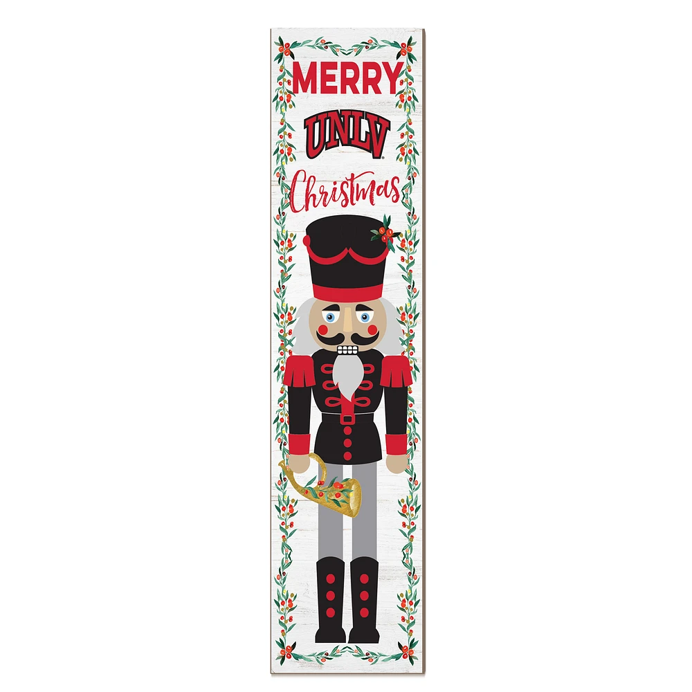 UNLV Rebels 11" x 46" Nutcracker Holiday Leaner Sign