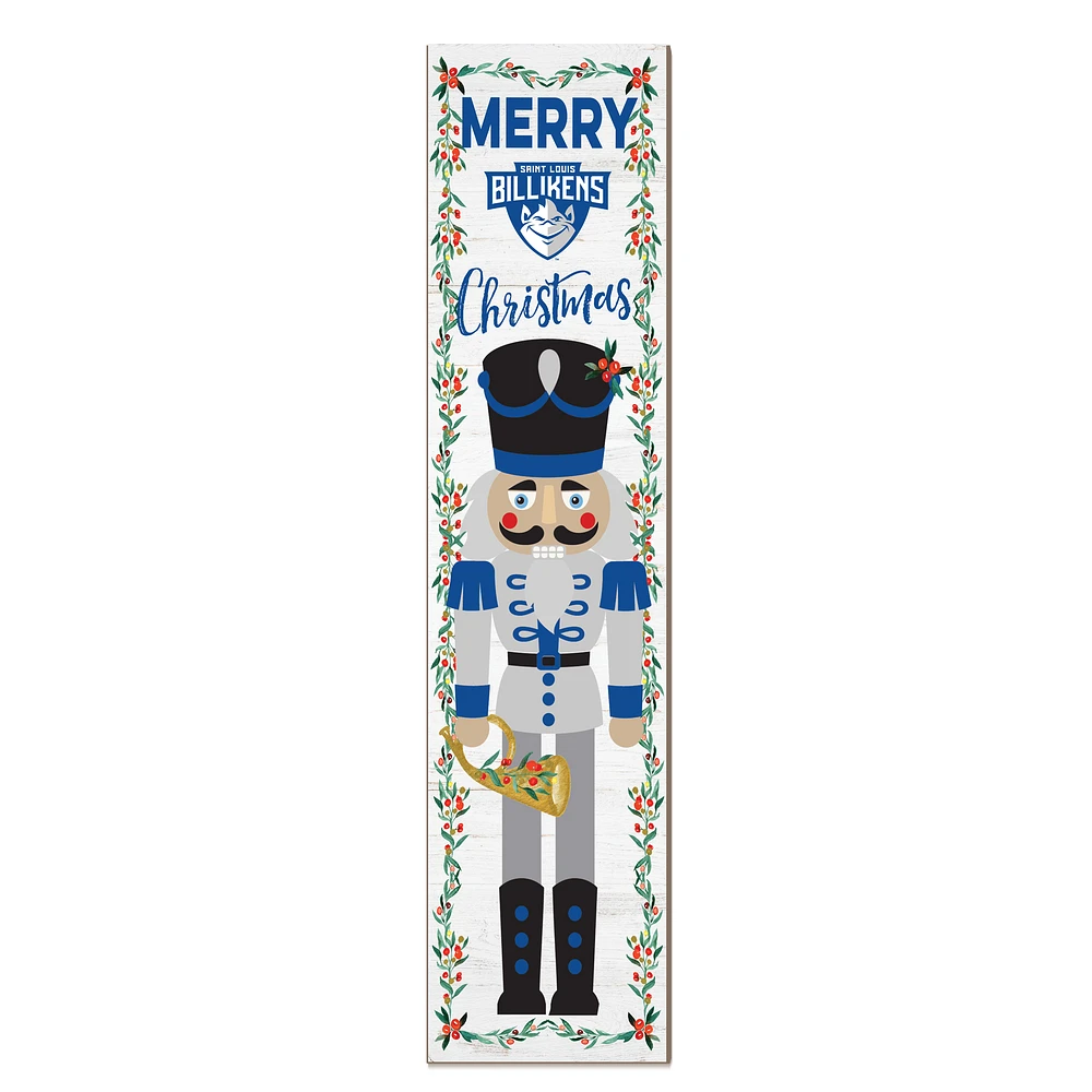 Saint Louis Billikens 11" x 46" Nutcracker Holiday Leaner Sign