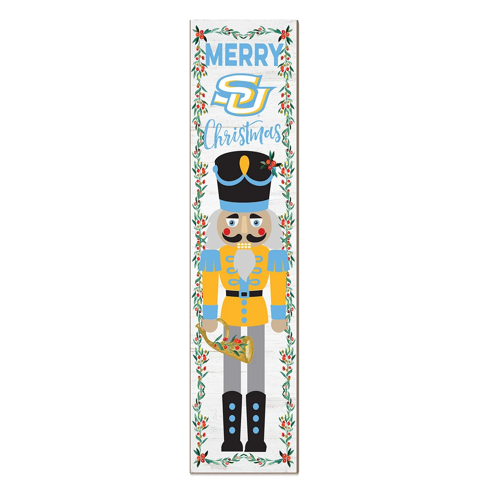 Southern University Jaguars 11" x 46" Nutcracker Holiday Leaner Sign