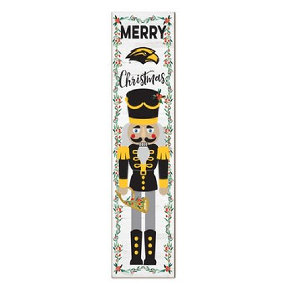 Southern Miss Golden Eagles 11" x 46" Nutcracker Holiday Leaner Sign