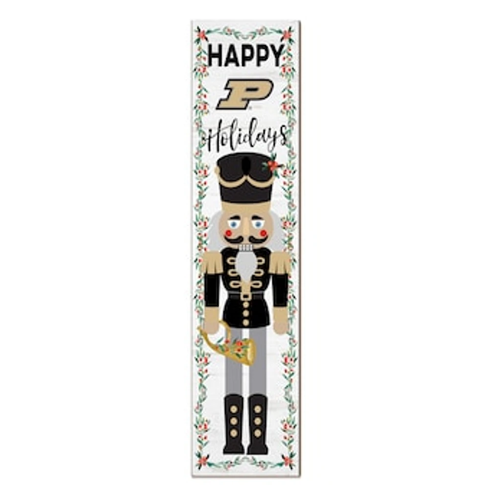 Purdue Boilermakers 11" x 46" Nutcracker Holiday Leaner Sign