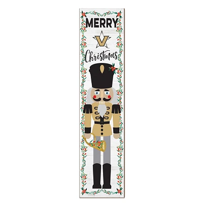 Vanderbilt Commodores 11" x 46" Nutcracker Holiday Leaner Sign