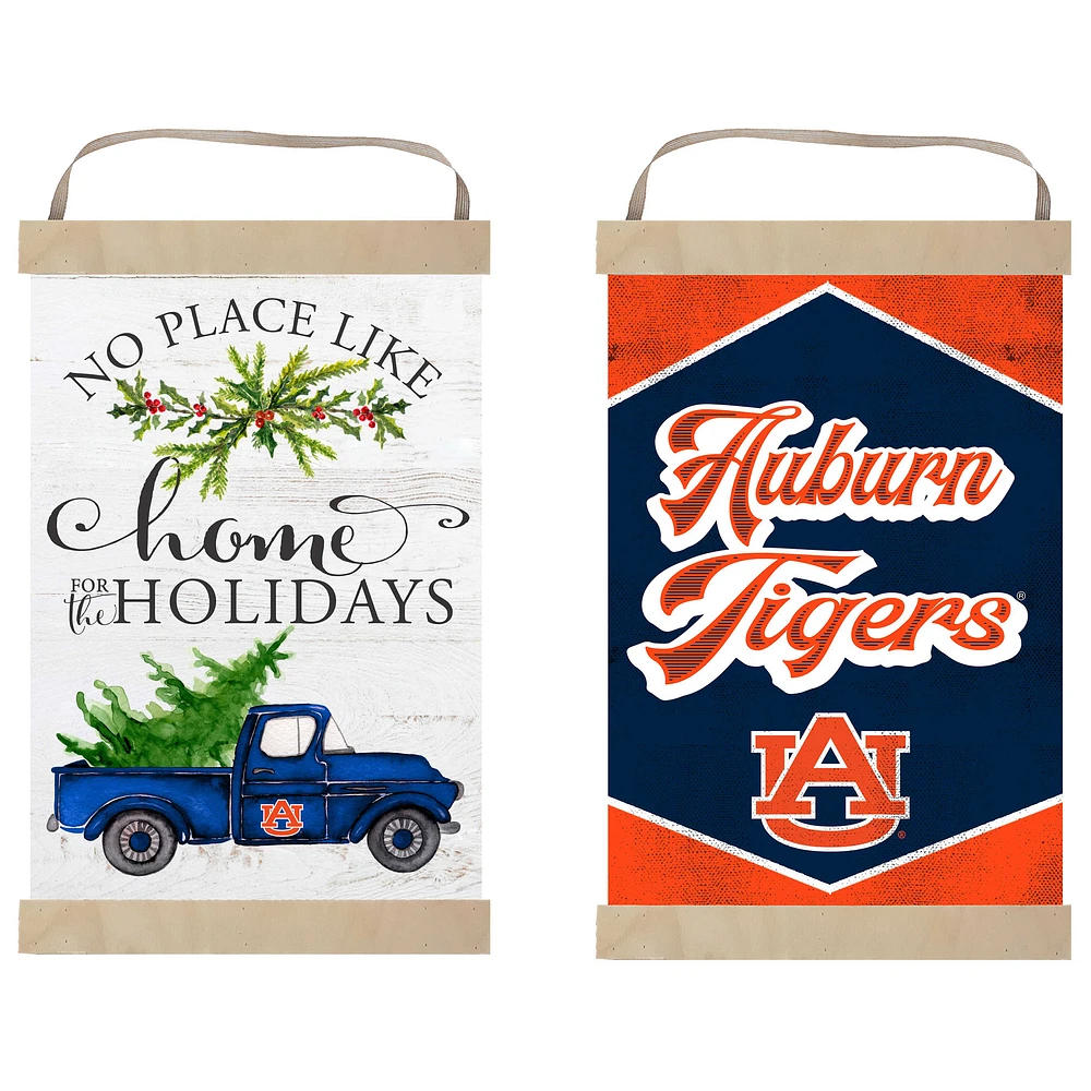 Auburn Tigers 12" x 20" Reversible Banner Sign
