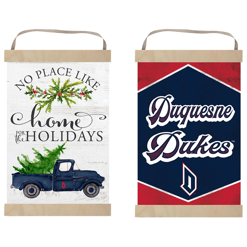 Duquesne Dukes 12" x 20" Reversible Banner Sign