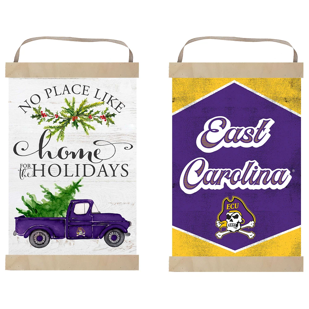ECU Pirates 12" x 20" Reversible Banner Sign