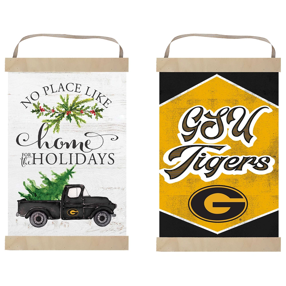 Grambling Tigers 12" x 20" Reversible Banner Sign