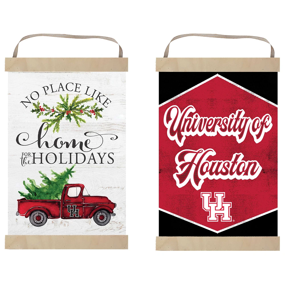 Houston Cougars 12" x 20" Reversible Banner Sign