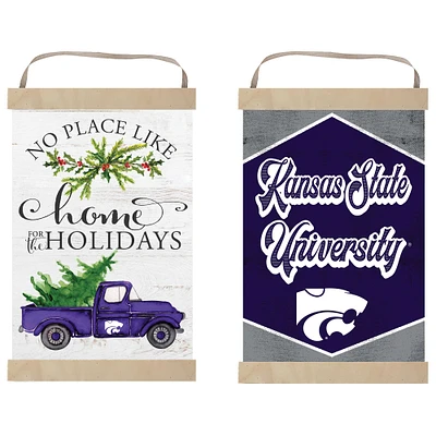 Kansas State Wildcats 12" x 20" Reversible Banner Sign