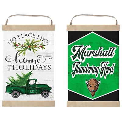 Marshall Thundering Herd 12" x 20" Reversible Banner Sign